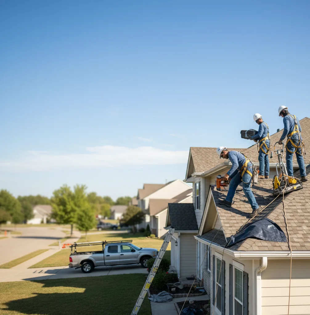 Roof Repair in Woodbine